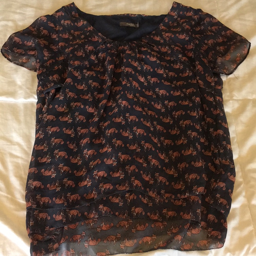 Charlotte Russe short sleeve blouse